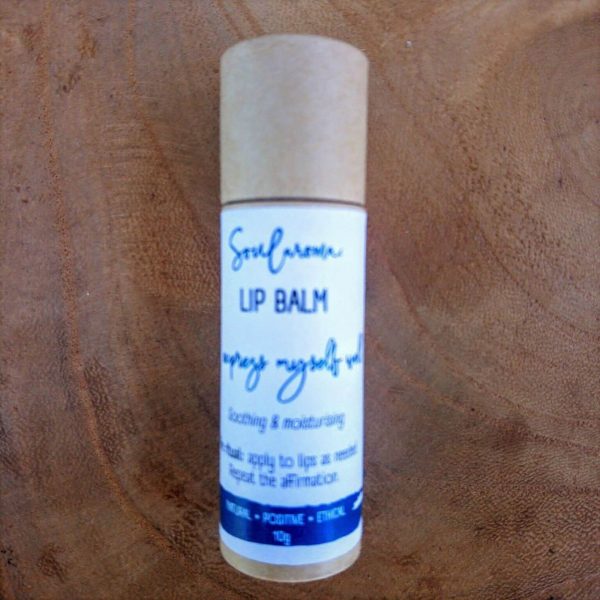 Natural vegan lip balm