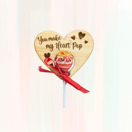Valentines day gift You make my heart pop
