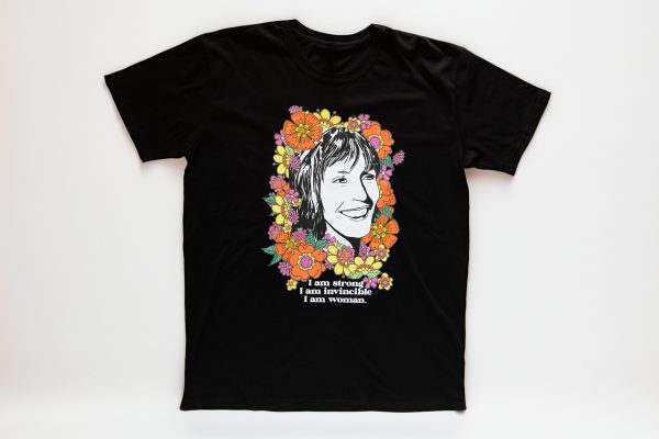 Helen Reddy "I am Woman" T shirt