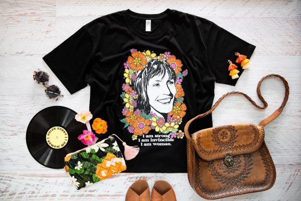 Helen Reddy "I am Woman" T shirt