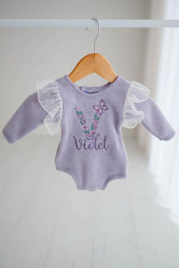 Initial and Name Romper - Image 2