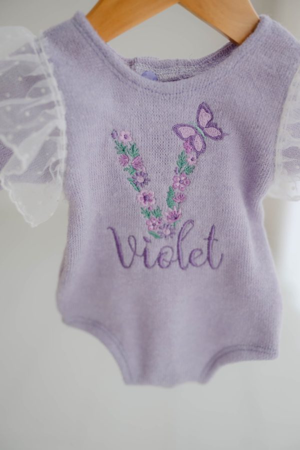 Initial and Name Romper - Image 4