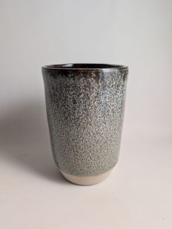 Vase in blue and black
